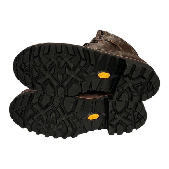 CHIPPEWA Men’s Bolville 6” Comp Toe Waterproof Met Guard Workboot Brown Size 8 - Picture 6 of 9